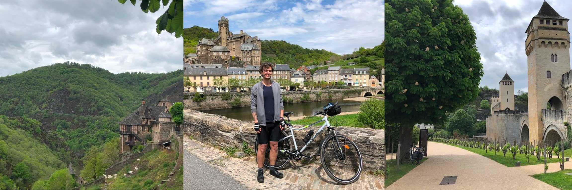 El viaje en bicicleta de Geoffrey Bruyère con Selle SMP