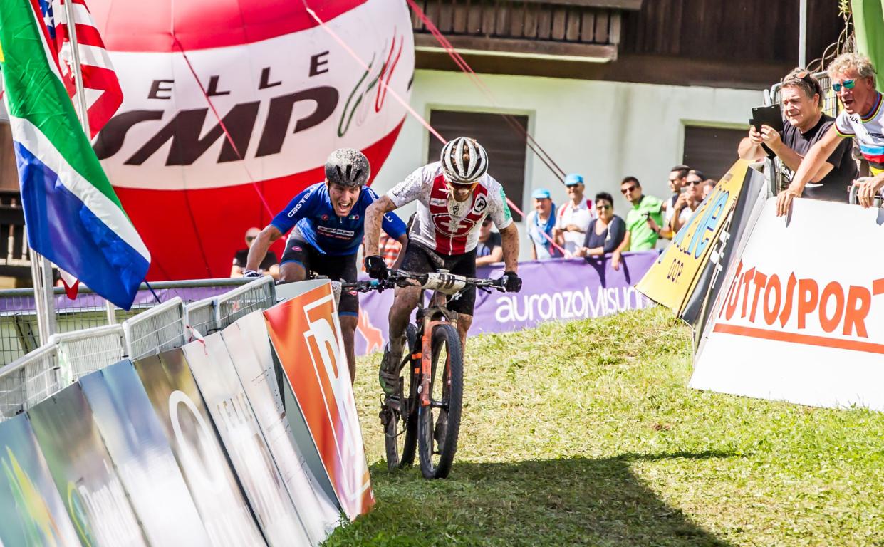 Selle SMP tijdens het spectaculaire wereldkampioenschap van Auronzo