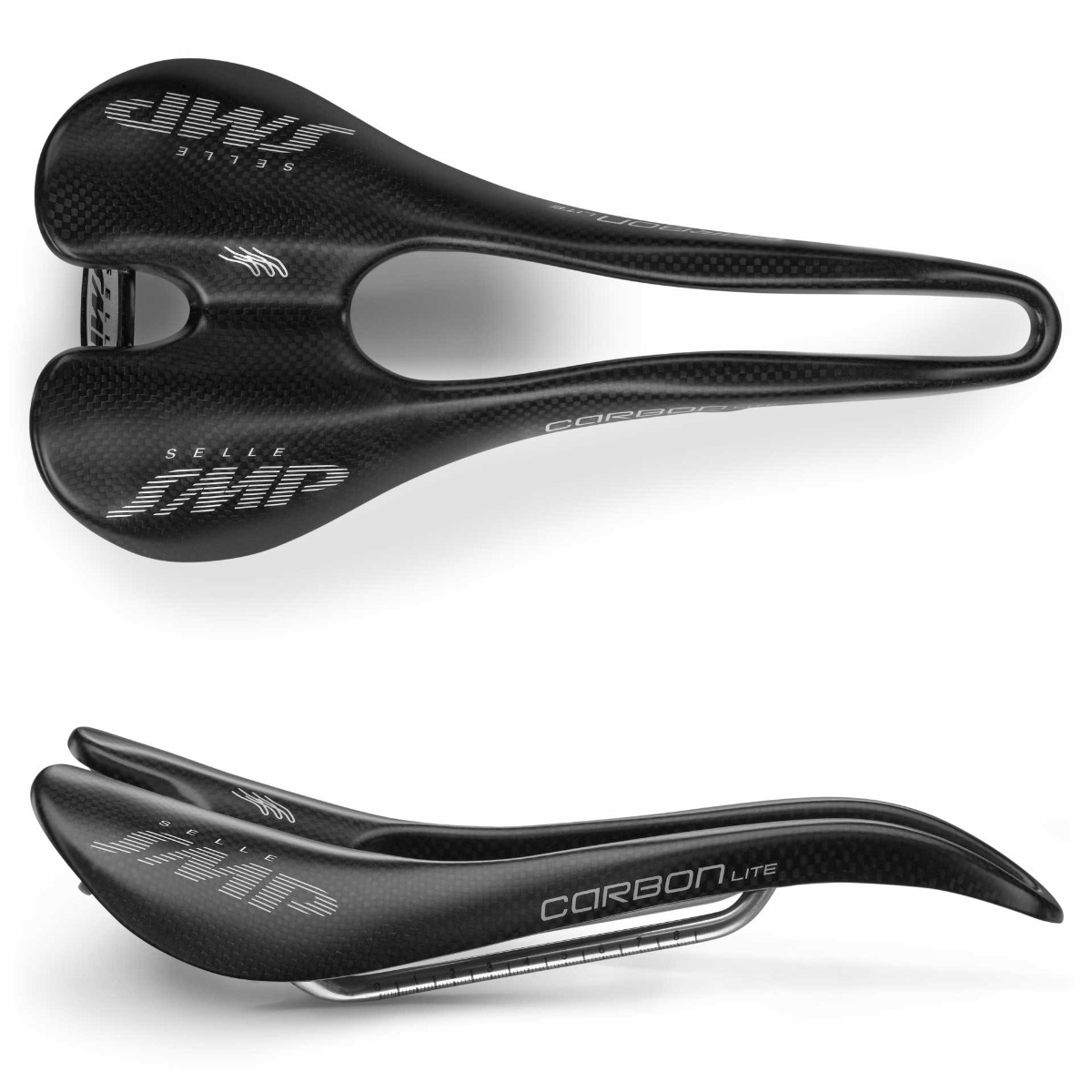 CARBON LITE - Carbon saddle for road bike: lightness and advanced