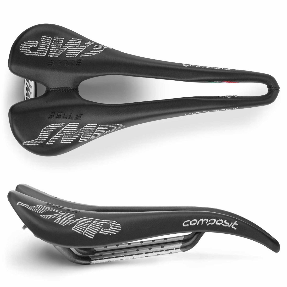 COMPOSIT - Road and Mountain Bike saddle without padding but 