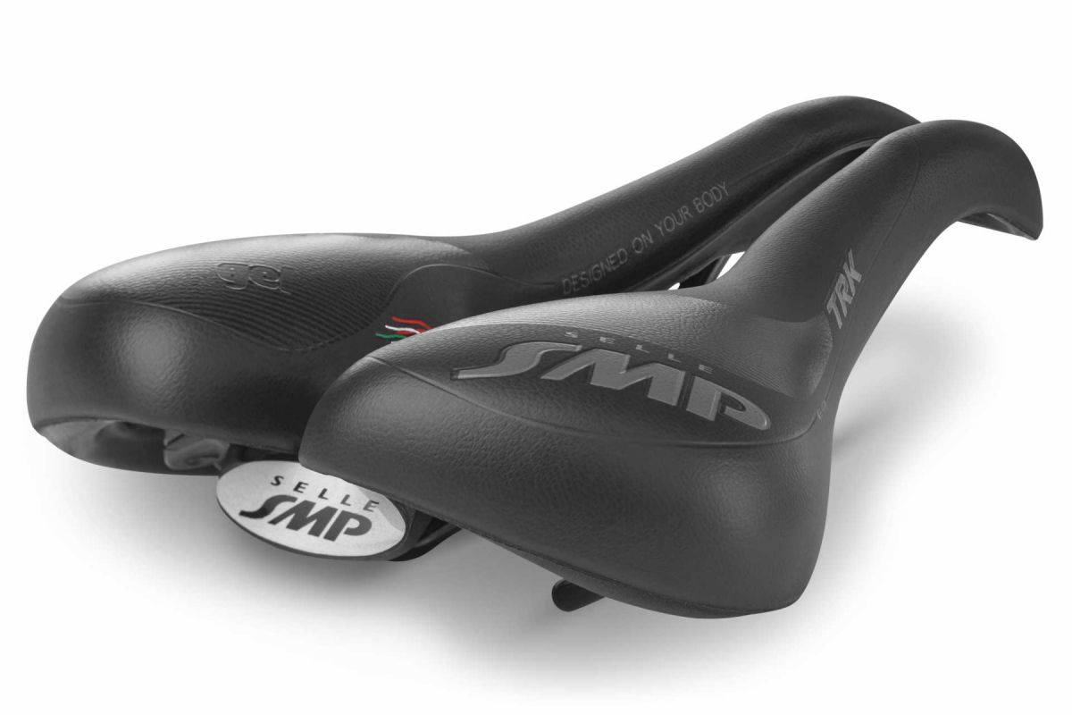 TRK Large Gel -Wide and well-padded comfort saddle for trekking 