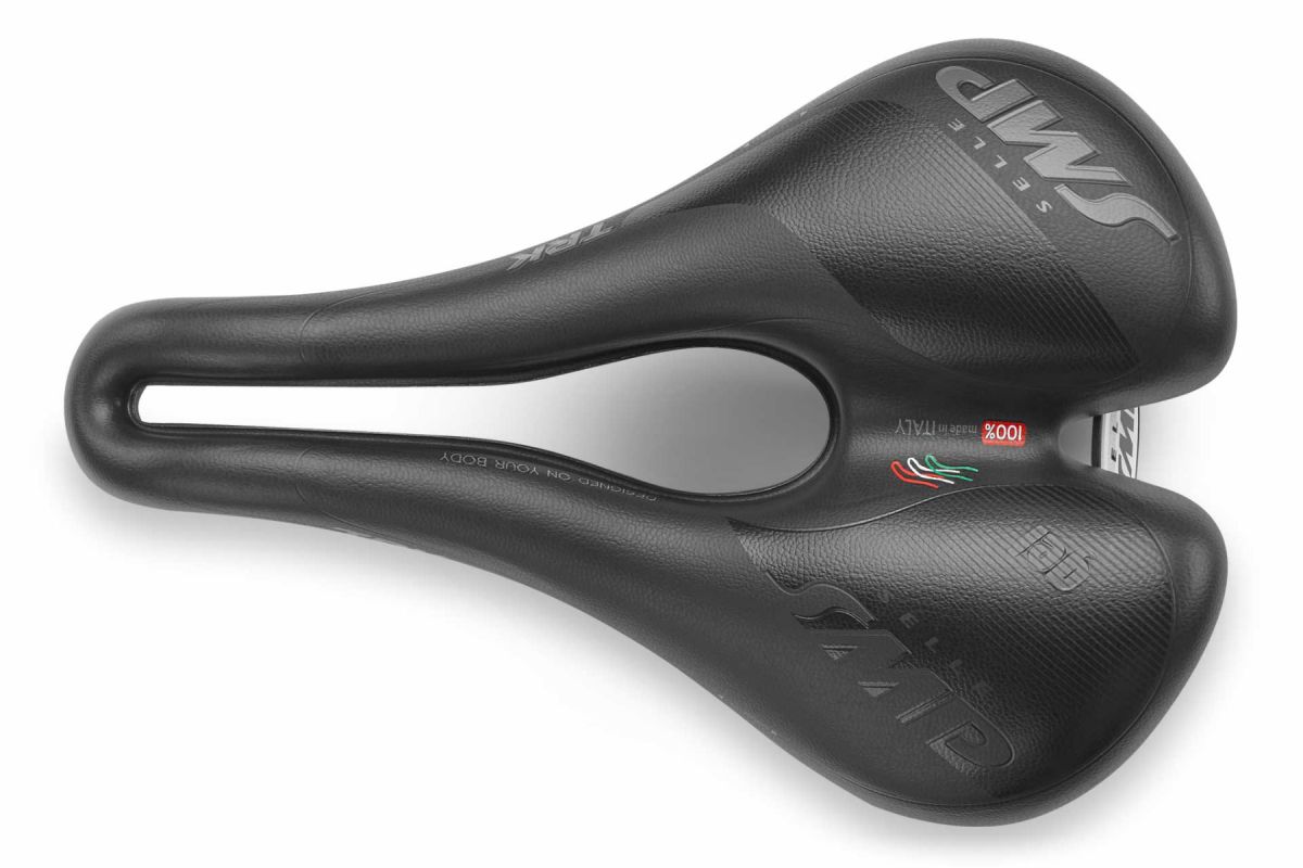 TRK Large Gel -Wide and well-padded comfort saddle for trekking