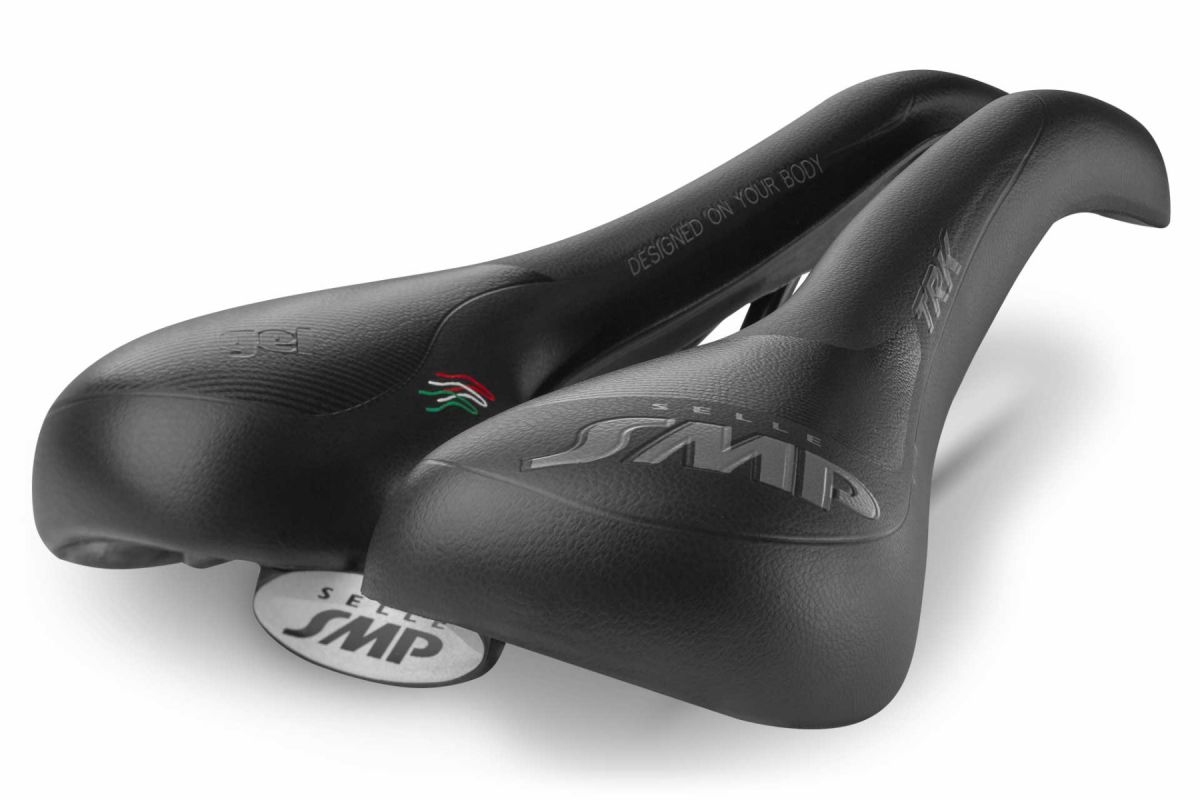 TRK Medium Gel -Wide and well-padded saddle trekking and city bikes |